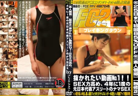 FC2動画 抜かれたい動画 1！！SEX力高め、4年に1度の元日本代表アスリートのナマSEX